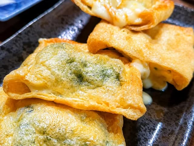 油揚げの海苔チーズ焼き おつまみレシピ